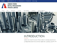 Tablet Screenshot of ambhe.com